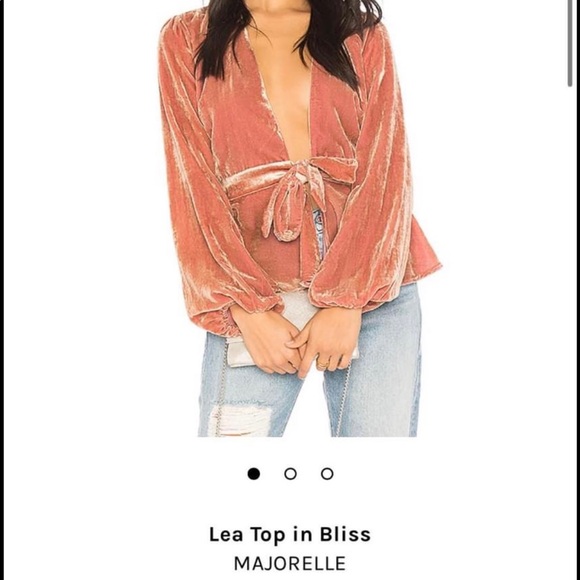 Majorelle x Revolve Lea Top in bliss - Picture 2 of 3